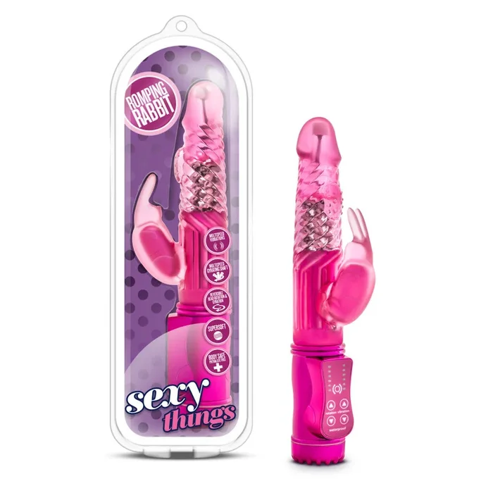 Sexy Things By Blush® | Romping Rabbit Fuchsia -Inch Rabbit Vibrator