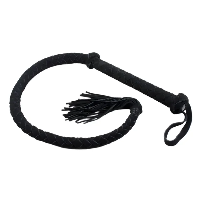 Sexyland Braided Suede Leather Bull Whip