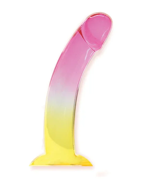Shades Jelly TPR Gradient Dong Large – Pink/Yellow