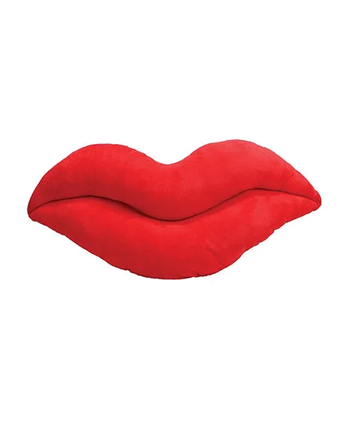 Shots Lip Pillow Plushie – Red 25″ / 65 cm
