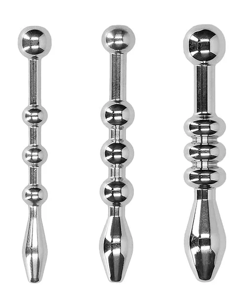 Shots Ouch Urethral Sounding Metal Plug Set – 58mm
