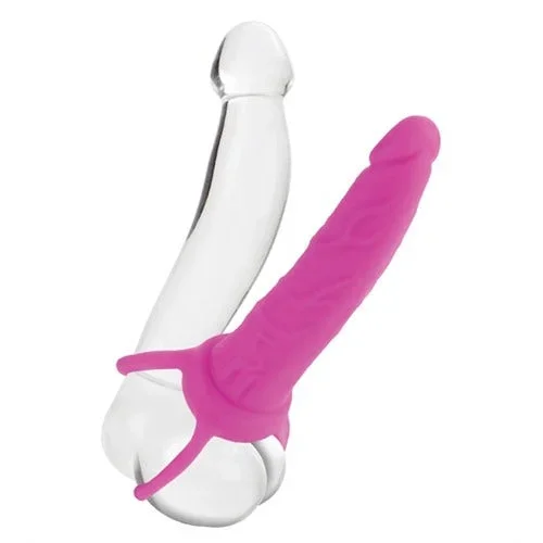 Silicone Love Rider Dual Penetrator – Pink