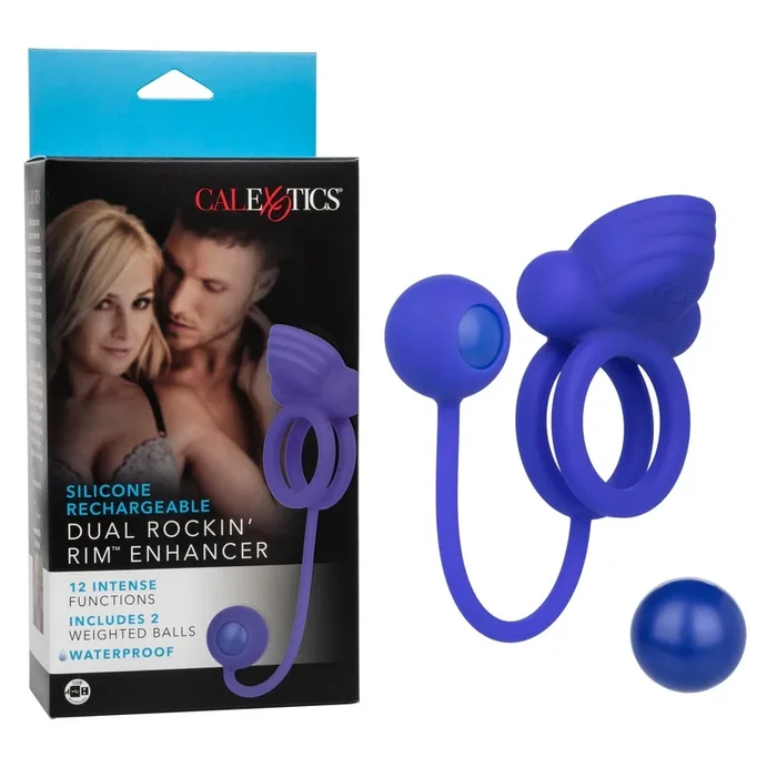 Silicone Rechargeable Dual Rockin’ Rim Enhancer