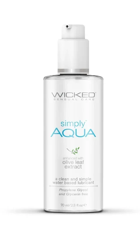 Simply Aqua Fragrance Free Lubricant – 2.3 Fl. Oz.
