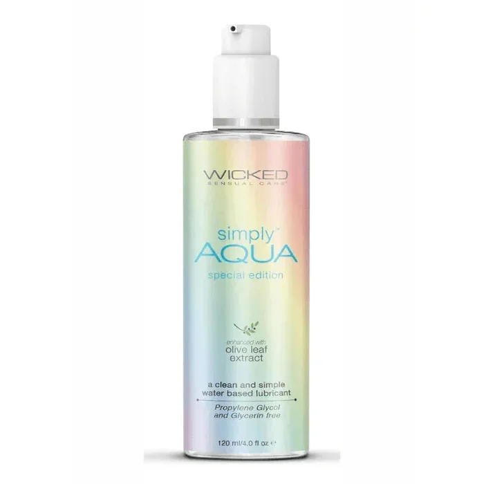 Simply Aqua Special Edition Rainbow Water Based Lubricant