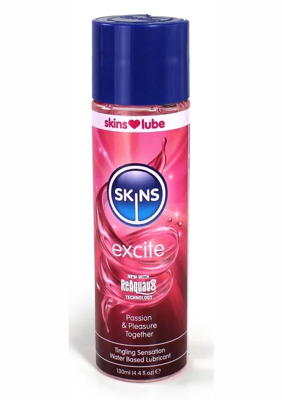 Skins Excite Tingling Water Based Lubricant