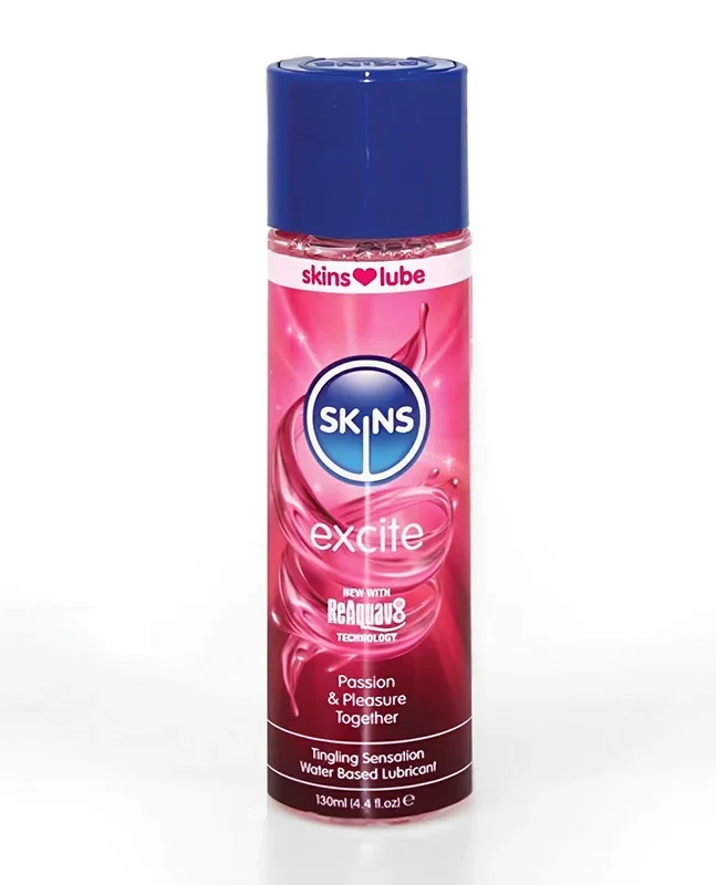 Skins Excite Water Based Lubricant – 4.4 Oz