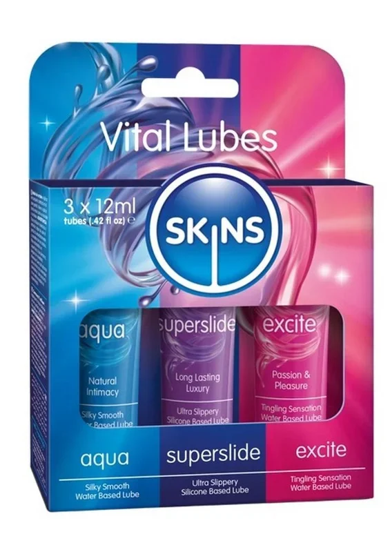 Skins Sampler Tubes 12ml (3 Per Pack) – Vital