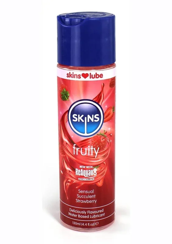 Skins Strawberry Water Based Lubricant