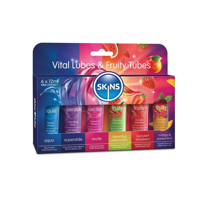 Skins Vital Lubes & Fruity Tubes