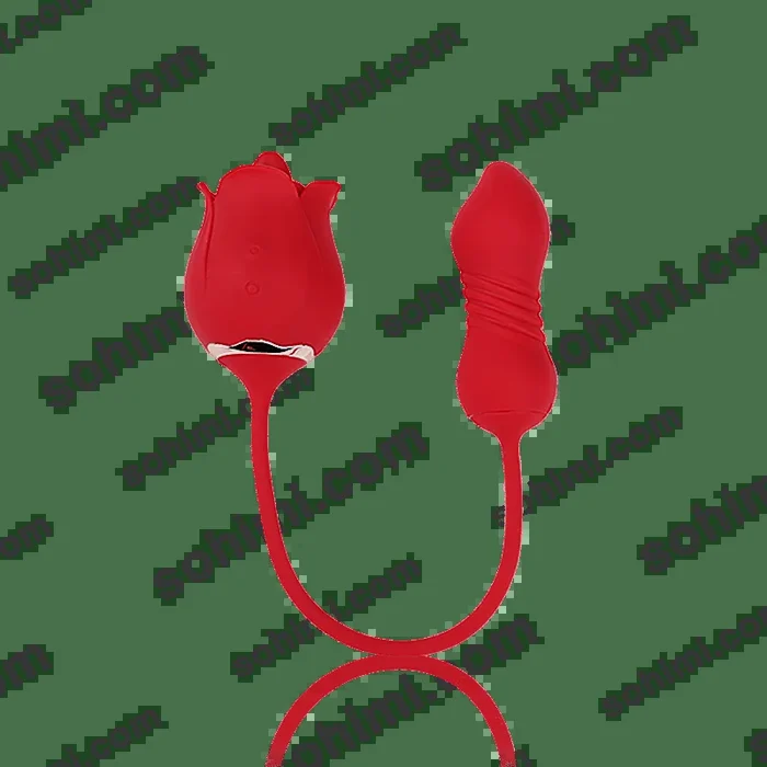 SKYLAR | Clitoral G-Spot Stimulator Rose Toy with Tongue