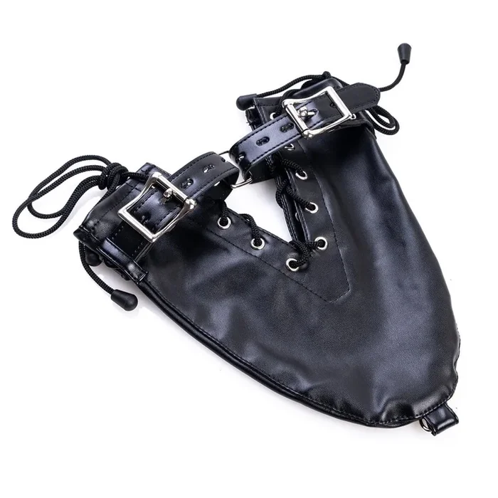SM restraint gloves with adjustable hands