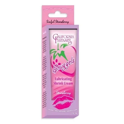 Snuggels Lubricating Shrink Cream .42oz Strawberry