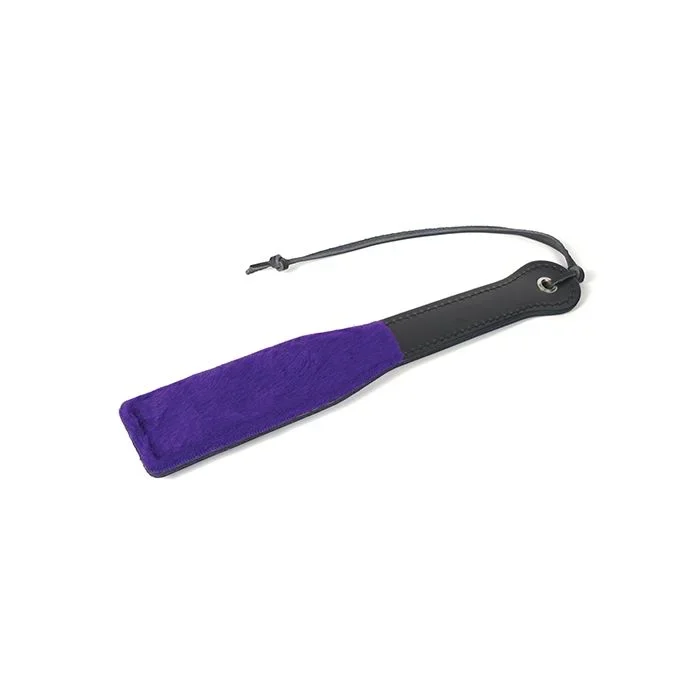 Spartacus 12″ Faux Fur Paddle – Purple