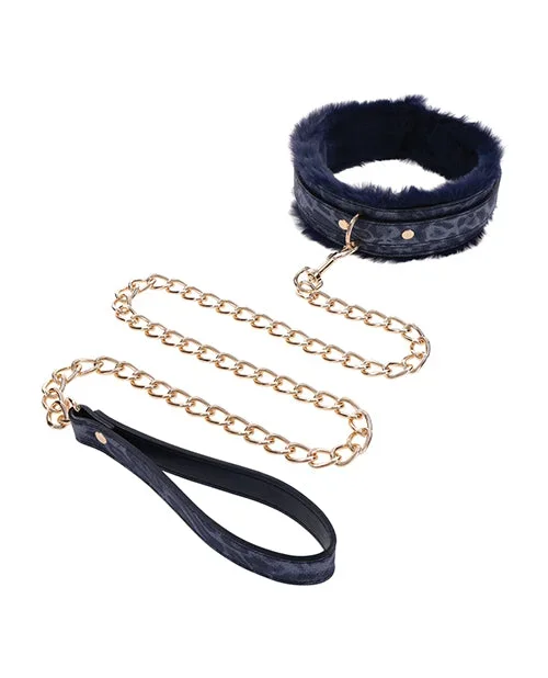 Sportsheets Cougar Fur Collar & Leash