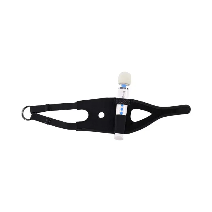 Sportsheets Pivot 2 in 1 Wand Or Dildo Forced-O Strap On Thigh Harness