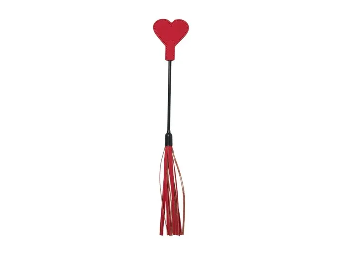 Sportsheets Sex & Mischief Amor Heart-Shaped Dual-Ended Crop And Mini Flogger