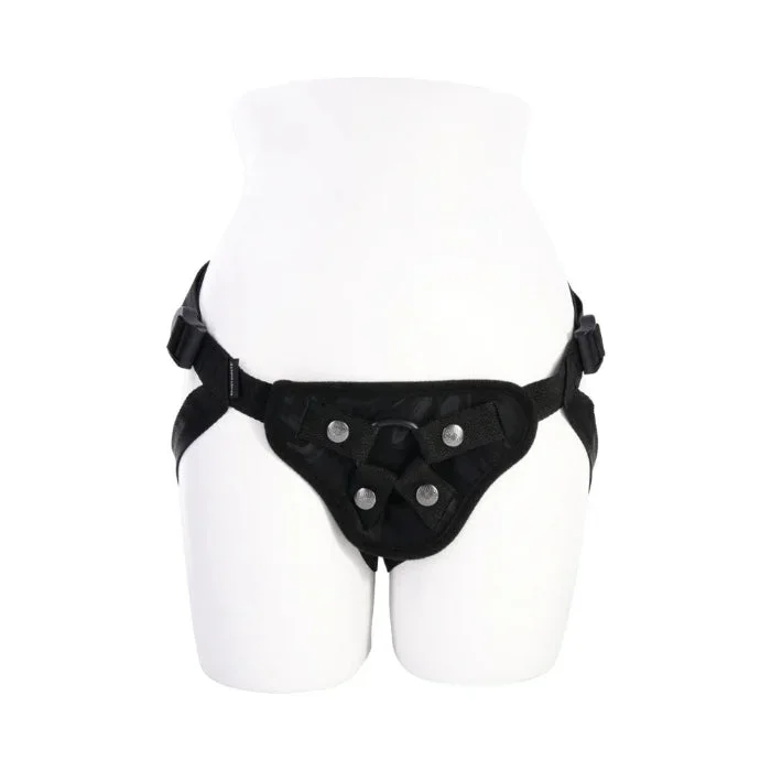Sportsheets Velvet Noir 4-way Adjustable Strap-On Harness