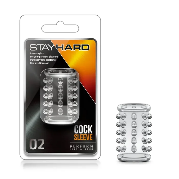 Stay Hard Cock Sleeve 02 – Clear
