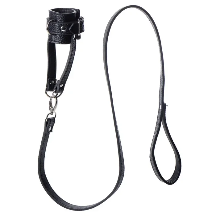 Strict Ball Stretcher With Leash Black
