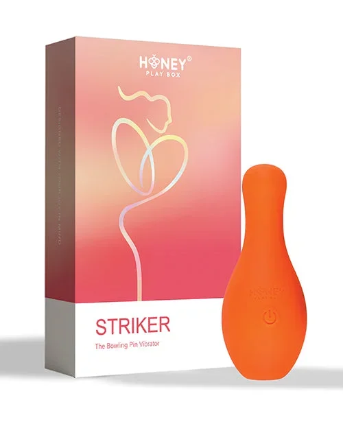 Striker the Bowling Pin Vibrator – Orange
