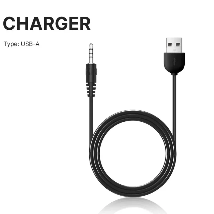 SVAKOM CHARGER – USB-A TO 3.5MM (BLACK) CHARGING CABLE