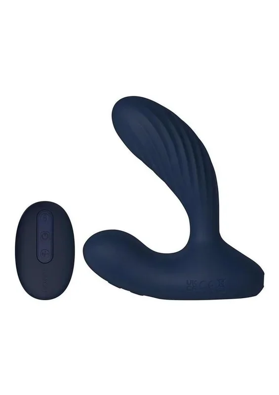 Svakom Vick Neo 2 App Compatible Rechargeable Silicone Warming Dual Stimulating Prostate Vibrator with Remote Control