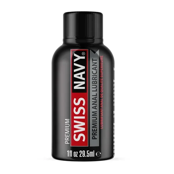 Swiss Navy Premium Silicone Anal Lubricant – 1 Oz.