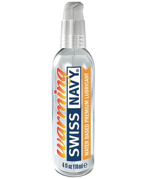 Swiss Navy Warming Water Based Lubricant – 4 Oz