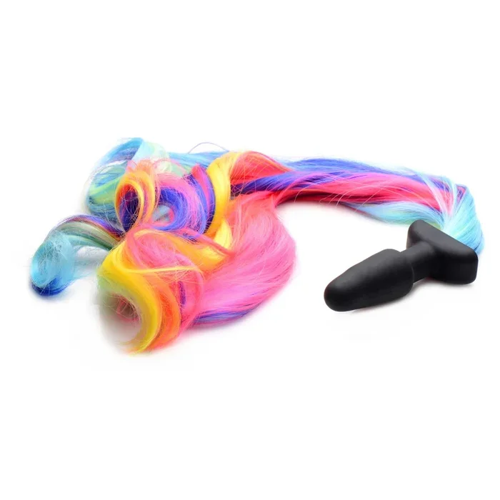 Tailz Pony Tail Anal Plug – Rainbow