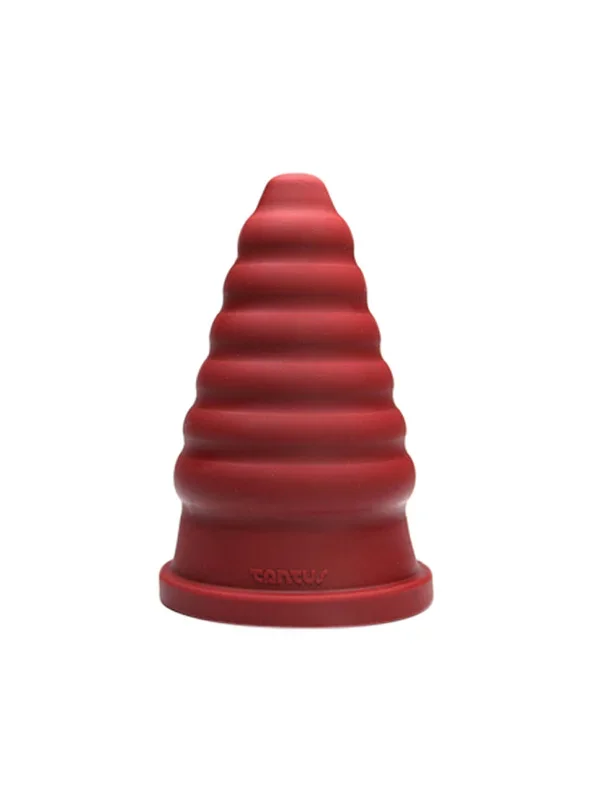 Tantus Cone Ripple Extra Girthy Silicone Butt Plug