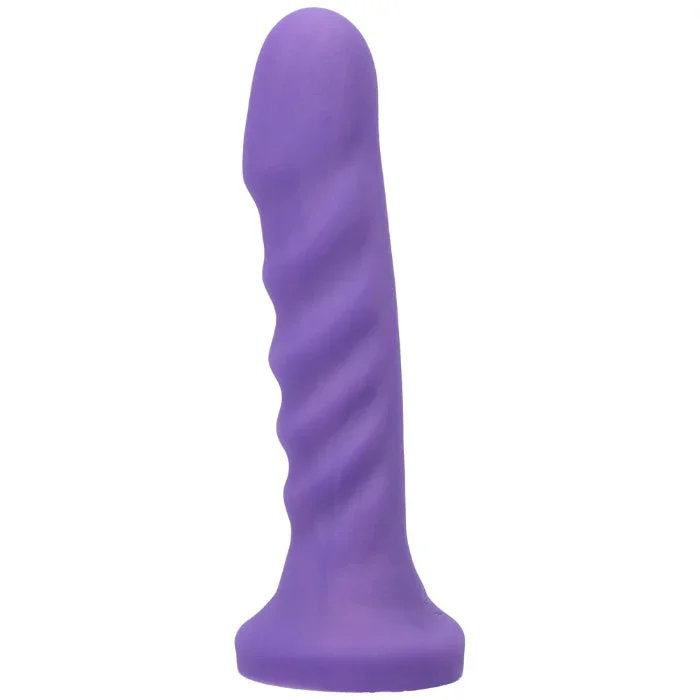 Tantus Echo Vibrating Silicone Textured Harnessable Dildo