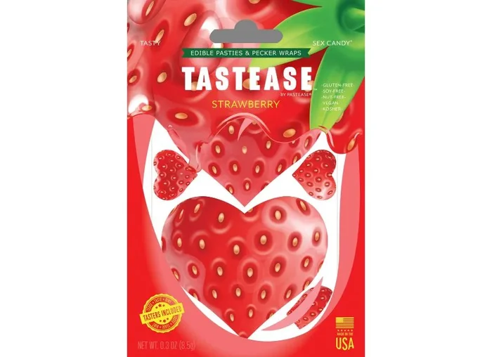 Tastease by Pastease Strawberry Candy Edible Pasties