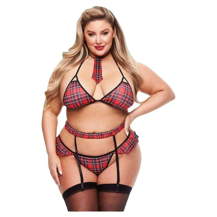 Teacher’s Pet 4 Piece Sexy Schoolgirl Set