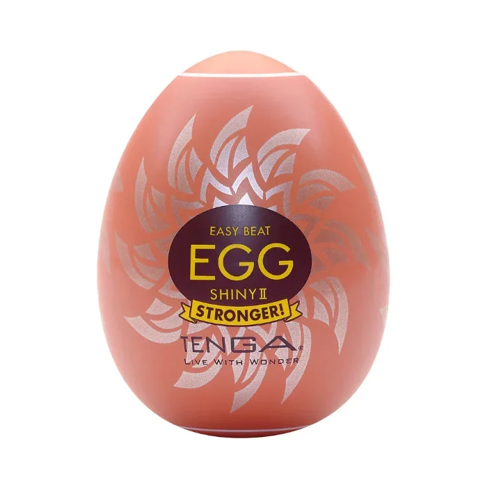 Tenga Egg Shiny II Texture Firm Stretchy Masturbation Sleeve
