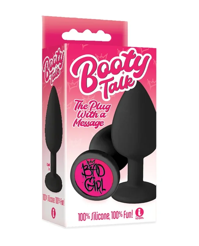 The 9’s Booty Talk Bad Girl Plug – Black