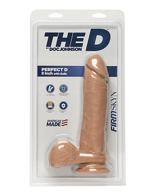 The D 8″ Perfect D W/balls – Vanilla