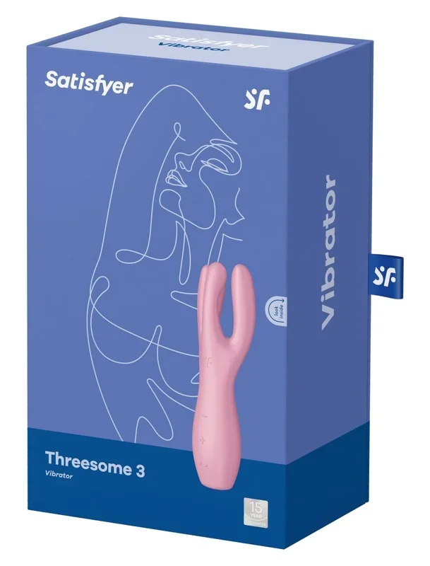 Threesome 3 Vibrator – Pink