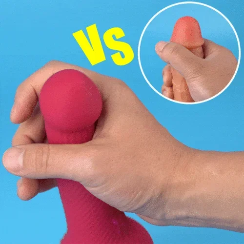 Thrill Upgrade Knot Monster 9.25 IN Dildo Vibrator 10 Speed Remote Control