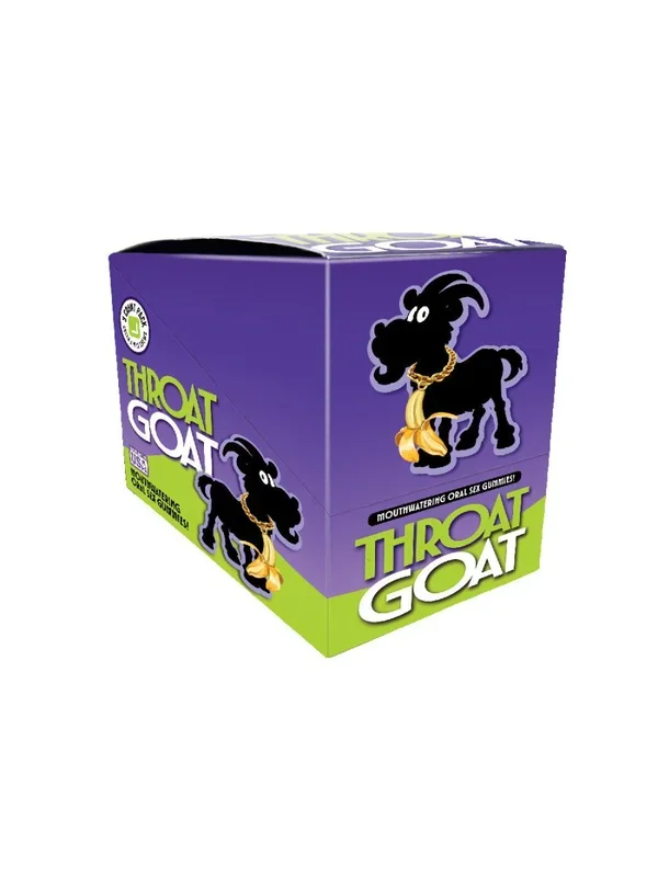 Throat Goat Mouth Watering Oral Sex Gummies – 20 Ct Display