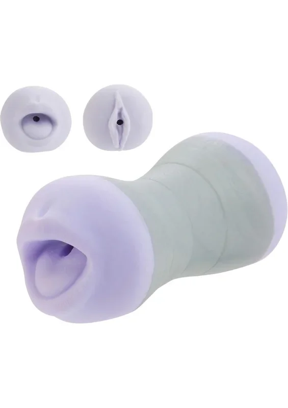 Travel Gripper Dual Density Stroker – Mouth and Pussy