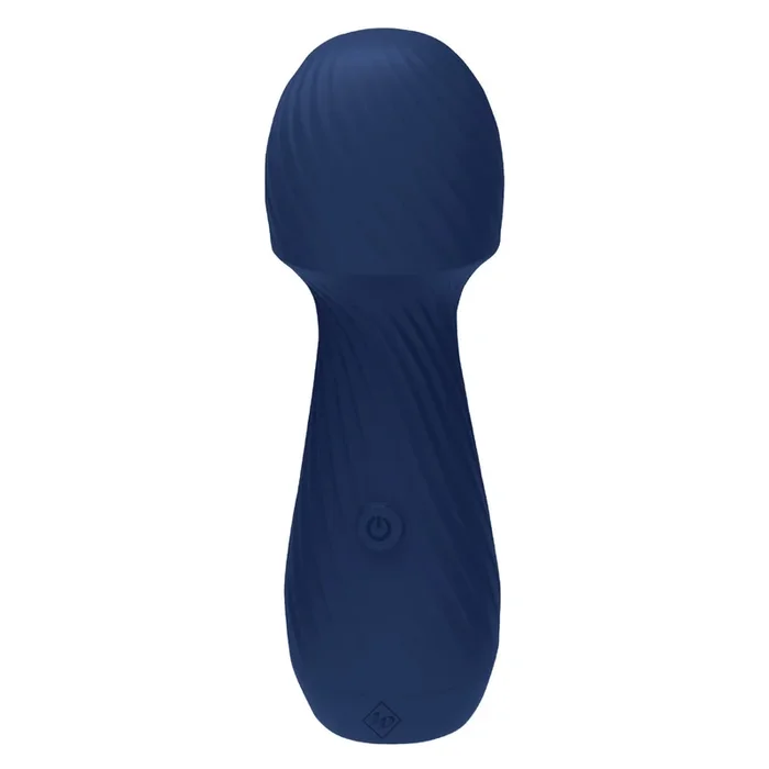 Travel With Me Mini Pleasure Wand – Blue