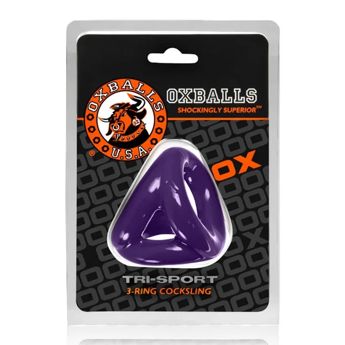 Tri Sport 3 Ring Sling Atomic Jock – Eggplant: Revolutionary Comfort for Your Ultimate Package