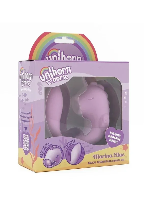 Unihorn Marina Lilac C Horse Rechargeable Silicone Vibrator