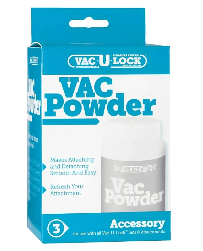 Vac-u-lock Powder Lubricant – White
