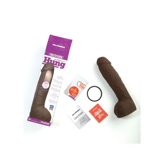 Vac-U-Lock ULTRASKYN 12″ Hung – Chocolate