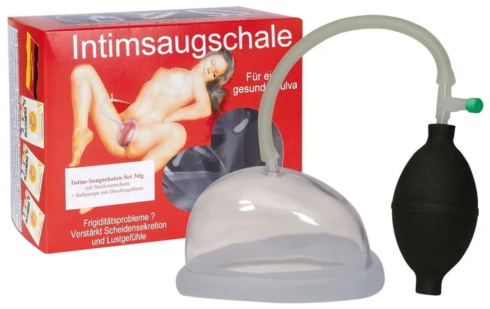 Vaginal sucker Big Lips transparent