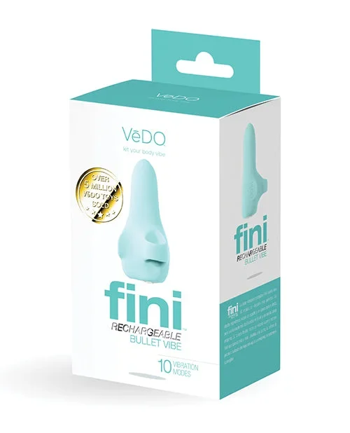 VeDO Fini Rechargeable Bullet Vibe – Turquoise
