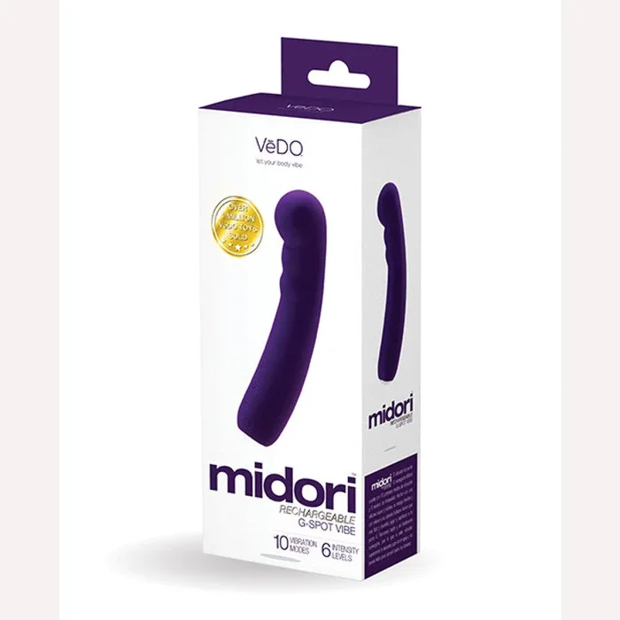 Vedo Midori Rechargeable Gspot Vibe Deep Purple