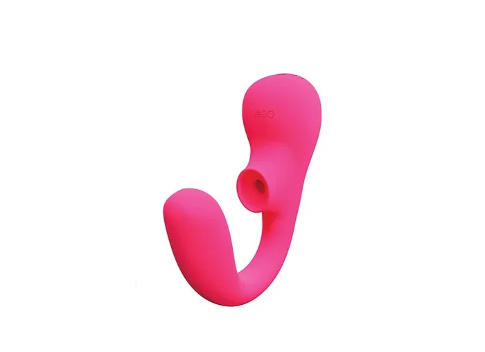 VeDo Suki Plus Rechargeable Silicone Air Pulse Dual Stimulation Rabbit Vibrator